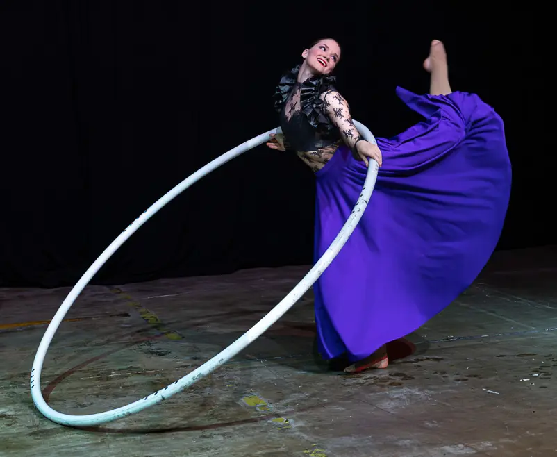 Paige Horil - Cyr Wheel Arabesque